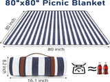 Outdoor Picnic Blanket Waterproof Mat Extra Wide Camping Tent Ground Sheet for Hiking and Outdoor V1308-DSZKI-923-2