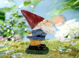 Solar Garden Light - Elf Blowing Bubbles V1221-SOLAR-GARDEN-LIGHT-ELF-BLOWING-BUBBLES