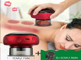 Red Smart Cupping Massager Wireless & Portable/One-Button Pressure Release/12-Level Red Light Heat V1232-BGAMQ001