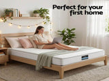 Giselle Queen Mattress 20cm with Reinforced Edge Support Egg-Crate Foam MATTRESS-D-PLAIN-20-Q