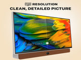 SKYWORTH 24-Inch 12V Portable TV,3-Hour Battery,1080P FHD,Wide Viewing Angle,Smart Google TV, HDR10, V1398-24LP60G