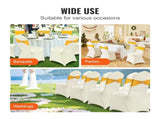 Stretch Spandex Folding Chair Covers, Universal Fitted Chair Cover, Removable Washable Protective V952-YTXYB30PCSZKZ8I58V0