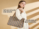 Commuter tote bag dual-purpose handbag and shoulder bag, can hold a computer, documents, and V1102-HEBB-004