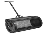Compost Spreader, 91 cm Wide Peat Moss Spreader with Push/Tow Handle, 4 Heights Adjustable, V952-GTSBJHSFMTCGFONO4001V0