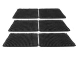 6 Pcs Chicken Nesting Box Pads PE Chicken Nesting Pads for Coop Chicken Egg Laying Accessory Black V1294-YM0706-3111230177311