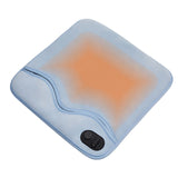Electric Graphene Foot Warmer Dual Side Foot Heating Pad Under Desk 15.7x15.7in Multifunctional Soft V1294-YM0901-H48722LBL-US