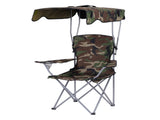 Weisshorn Camping Chair With Canopy Folding Outdoor Portable Seat Lightweight Beach Picnic Fishing XFEL-CAMP-UM-CGN