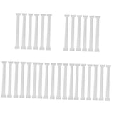 White Plastic Decorative Roman Pillars for Home and Garden 30Pcs V1366-AZ2-W-13570