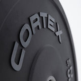 CORTEX 10kg Black Series V2 50mm Rubber Olympic Bumper Plate V420-CSWP-OBPV210-2