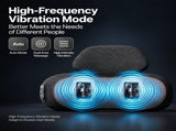 Ergonomic Memory Foam Neck and Shoulder Massage Pillow with Vibration, Infrared Heat, and Airbag V1341-ZY-3RMWNT5H-GREY