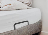 2-Pack Black Mattress Slide for Bed Frame, Non- Mattress Holder to Keep Bedding Secure V1370-AZ4-10784
