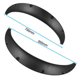 4 Pcs Universal Car Fender Flares Flexible Durable Body Wheel Extra Wide Arches V767-8CDNB01