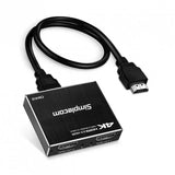 Simplecom CM412 HDMI 2.0 1x2 Splitter 1 IN 2 Out 4K60Hz HDR10 2 Port HDMI Duplicator V1202-V2-HXSI-CM412