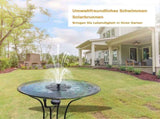 1.4W Solar Pond Fountain Pump with 5 Effects Floating Solar Pump V1263-JX-5579