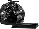 Heavy Duty Trash Bags,10 Gallon 100 Count Large Black Garbage Bags, 19.7 x 23.6 Inch Flat Top V1192-AZ-W-24153