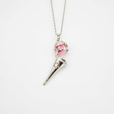 Gift Box - Cone White Gold Aroma Necklace Purify Oil Blend V760-GBAJ - 22