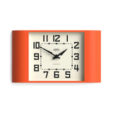 Newgate Metro Wall Clock-Pumpkin Orange V398-NG-MET3PO