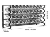 Spice Rack Organizer for Cabinet, Spice Organizer with 36 Empty Spice Jars, Lids, Spice Labels, and V952-TMSDLJTZCF36S586YV0