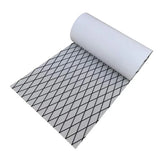Adhesive Marine Decking EVA Foam Boat Flooring Teak Non-slip Mat Cuttable Deck Mat for Motorboat RV V985-EVARHOMBUSMATGREY