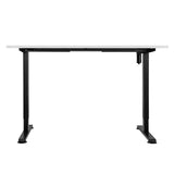 Levede Motorised Standing Desk Adjustable 140cm White 1000x 1MM DH4948-140S-BKWH