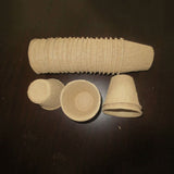 240Pcs Coffee Growing Cups for Seed Starting, Transplanting, Root , Biodegradable Plant Pots V1370-AZ4-11530