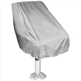 4X Boat Seat Cover, Outdoor Waterproof Pontoon Captain Boat Bench Chair Seat Cover, Chair Protective V1370-AZ4-07908