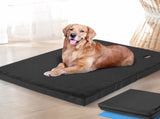 PaWz Pet Bed Foldable Dog Puppy Beds Black X-Large JC1045-XL-BK_NZ