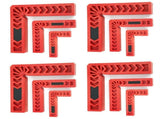 LShaped 90 Degree Right Angle Positioner Woodworking Corner Clamp Carpenter Scribing Tool V1294-YM0901-3114200032611