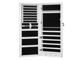 Levede Mirror Jewellery Cabinet Makeup JB1015-LED-WH