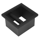 Coffee Knock Box Grounds Disposal Bin Bottomless Embedded Flat Mouth Stainless Steel V1294-YM0523-3118220002411