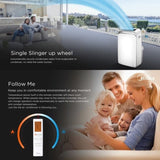 Midea 4.0KW 3in1 Portable Air Conditioner Dehumidifier with Cooling Drying and Sleeping Mode V943-MPPD40C