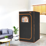 Portable Steam Sauna Tent Full Size 1000W Personal Sauna Blanket W/ Chair, 880 x 880 x 1600 mm V952-ZQBXSSNQCCS14E7Q1V3