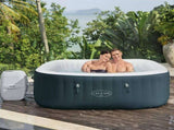 Bestwat Lay Z spa Ibiza AirJet 6 Dark Green Square 4-6 person Spa BESTWAY-6002U