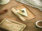Mini Cake Stand with Glass Dome - Wooden Serving Board for Cupcakes Cheese - Butter Dome as Kitchen V1258-DP02-BOL-551