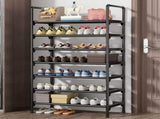 Extra Large Stackable Shoe Rack, Heavy Duty Steel Pipe Storage Organizer Holds 36 Pairs, for V1192-AZ-W-30054