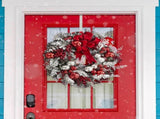 40cm Christmas Wreath Xmas Door Oranments Merry Christmas Decor For Home 2021 Happy New Year Hanging V1294-YM0523-10316738