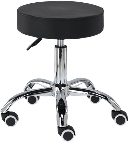 Salon Stool - Adjustable Swivel Round Chair - Pedicure Beauty Hairdressing V238-SUPDZ-40103266680912