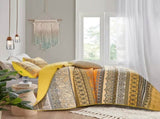 Lively Quilted bedspread and pillowcovers set Add Vibrancy to Your Room - Queen size V745-MAC080229Q13U