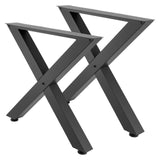 Table Legs, 750 x 760 mm W Steel Furniture Legs, Modular Design, Easy Assembly, 1000 kg Max V952-ZTCFKXX2830I85NBJ001V0