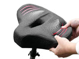 Noseless Bike Seat Cushion for Men & Women Comfortable Saddle for Peloton Bikes Exercise Bikes V1308-DSZKI-60-1