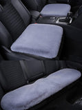 Plush Car Seat Cover - Soft, Warm and Fluffy Faux Rabbit Fur Seat Covers - Front & Back Seat V1188-ZXY-131-405