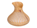 400ml Wood Grain Aromatherapy Diffuser Remote Control Essential Oil Diffuser Night Light Humidifier V1294-YM0901-3113210158013