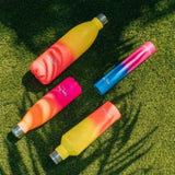 Lazy Dayz Spartan Drink Bottle 480ml - Orange Pink Ombre V915-LD0105-OP