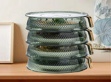 Transparent Green Insulated Food Stackable Multilayer Dustproof Thermal Vegetable Storage V1294-YM0703-3118230143413
