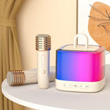 Mini Karaoke Machine with Wireless Microphones V1142-TM601099560353158