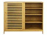 Levede Bamboo Storage Cabinet Freestanding Natural EA0277_NZ