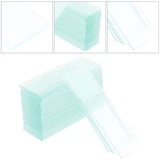 100Pcs Premium Glass Microscope Slides for Biological Sample Observation V1192-AZ-W-32603