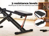 Everfit Foldable Squat Machine Deep Squat Rowing Machine 5 Adjustable Seat Home Gym ROWING-D-SQUAT