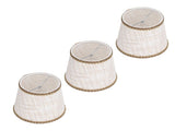 3Pcs Small Lamp Shades Hand Crafted Exquisite Soft Lightweight Dustproof High Luminousness Table V1294-YM0715-3119210304611