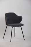 Set of 2 Dining Chairs in Graphite V563-68410